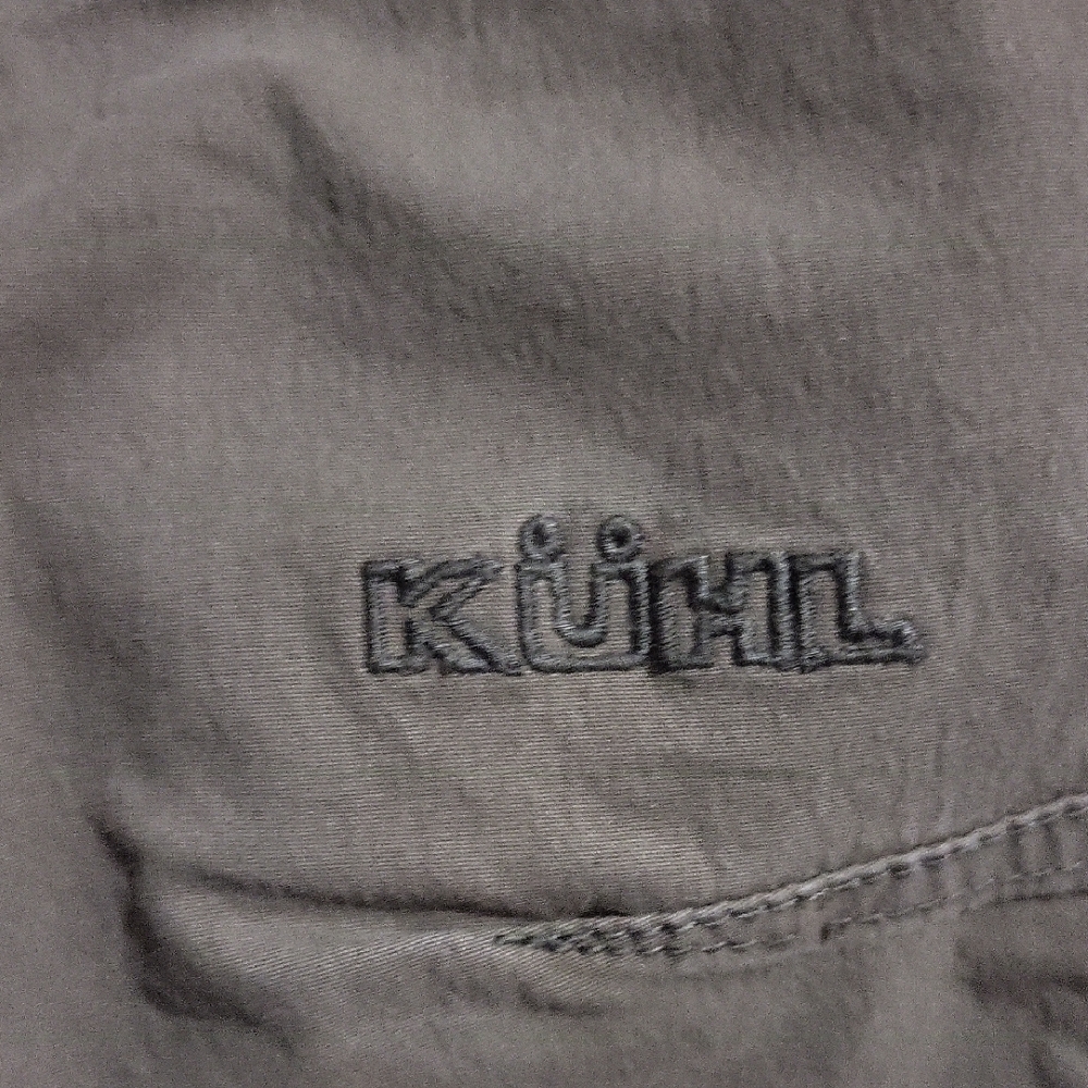 Kuhl Men's Olive Cargo Shorts - Picture 4 of 6